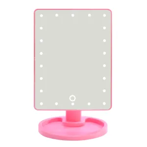 KOZMETIČKE LED OGLEDALO - PINK