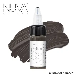 NUVA COLORS - 20 BROWN N BLACK