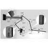 BLACKLINE - LED ZIDNA LAMPA ZA STUDIO