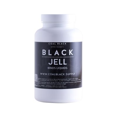 COAL BLACK - BLACK JELL Specijalni granulat za likvidaciju tečnosti za vreme tetoviranja