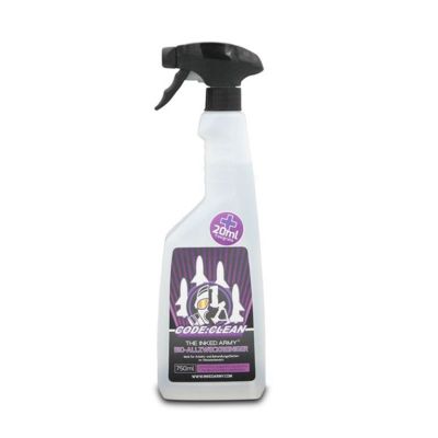 INKED ARMY - CODE CLEAN 770 ML dezinfekcija površina i predmeta tijekom tetoviranja