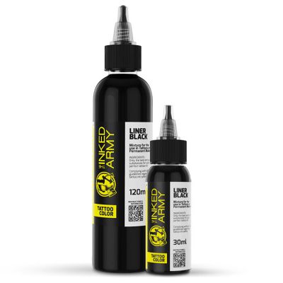 BOJA ZA TETOVIRANJE THE INKED ARMY - LINER BLACK tinta za tetoviranje svjetskog proizvođača