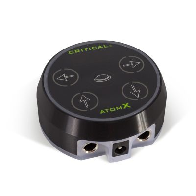 CRITICAL ATOM X - BLACK - adapter za tetoviranje, najbolji adapter na tržištu