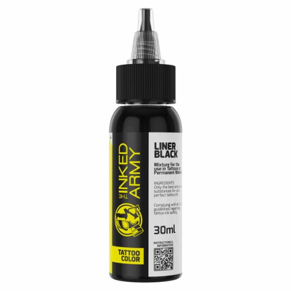 BOJA ZA TETOVIRANJE THE INKED ARMY - LINER BLACK tinta za tetoviranje svjetskog proizvođača