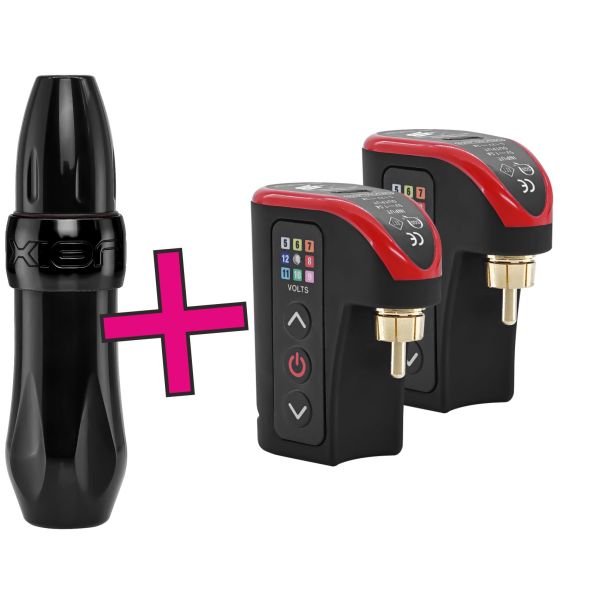 SPEKTRA XION + LIGHTNING BOLT COMBO - stroj za tetoviranje i vanska baterija