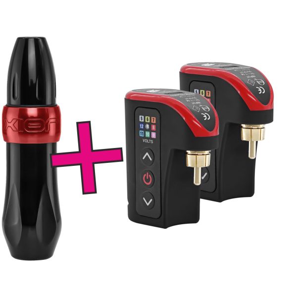 SPEKTRA XION + LIGHTNING BOLT COMBO - stroj za tetoviranje i vanska baterija