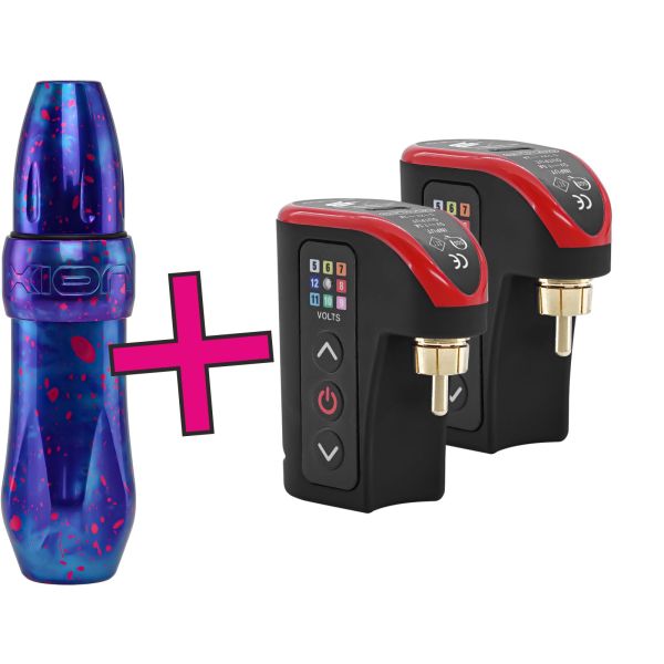 SPEKTRA XION + LIGHTNING BOLT COMBO - stroj za tetoviranje i vanska baterija