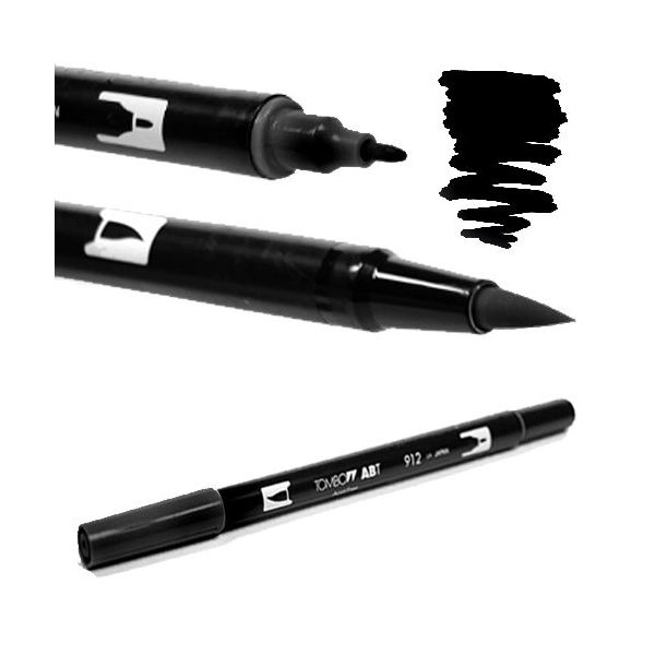 TOMBOW DUAL BRUSH PEN - MARKER ZA KOŽU